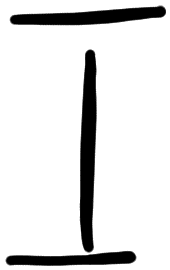 Sign A319, tracing from HT 132