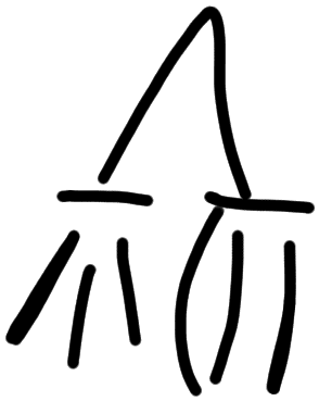 Sign A342, tracing from HT 43