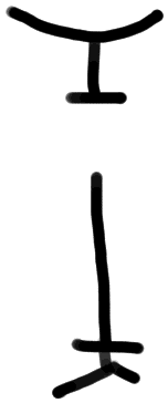 Sign AB171, tracing from ZA 6a