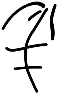 Sign AB22m CAP, tracing from PH 31b