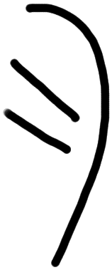 Sign AB302 OLE, tracing from ARKH 3b