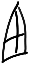 Sign AB40 wi, tracing from ZA 9