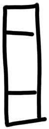 Sign AB57 ja, tracing from MA 4b