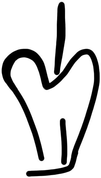 Sign AB69 tu, tracing from KH 57