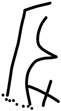 Sign A602 on MA 6a