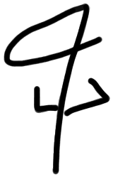 Sign A512 on ZA 9