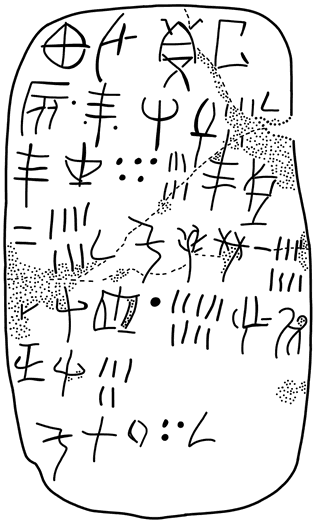 Tracing of HT 13