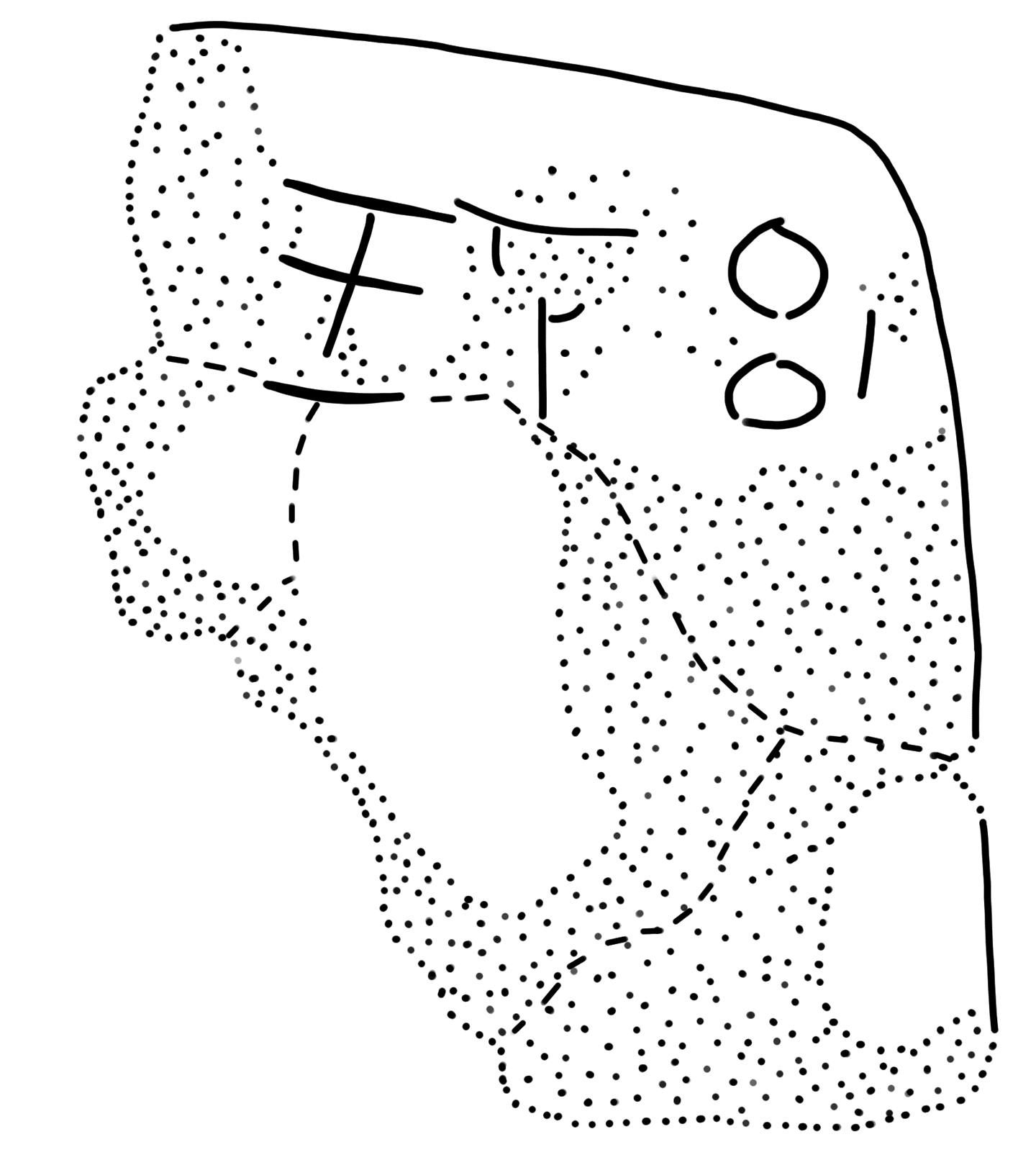 Tracing of HT 52b