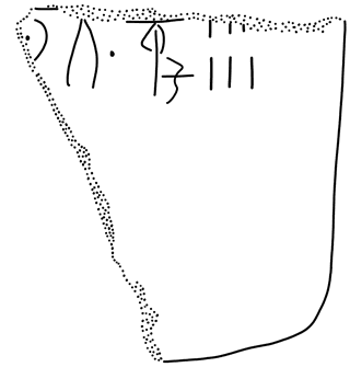 Tracing of HT 61