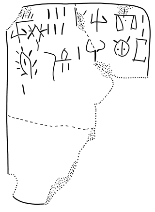 Tracing of HT 99b