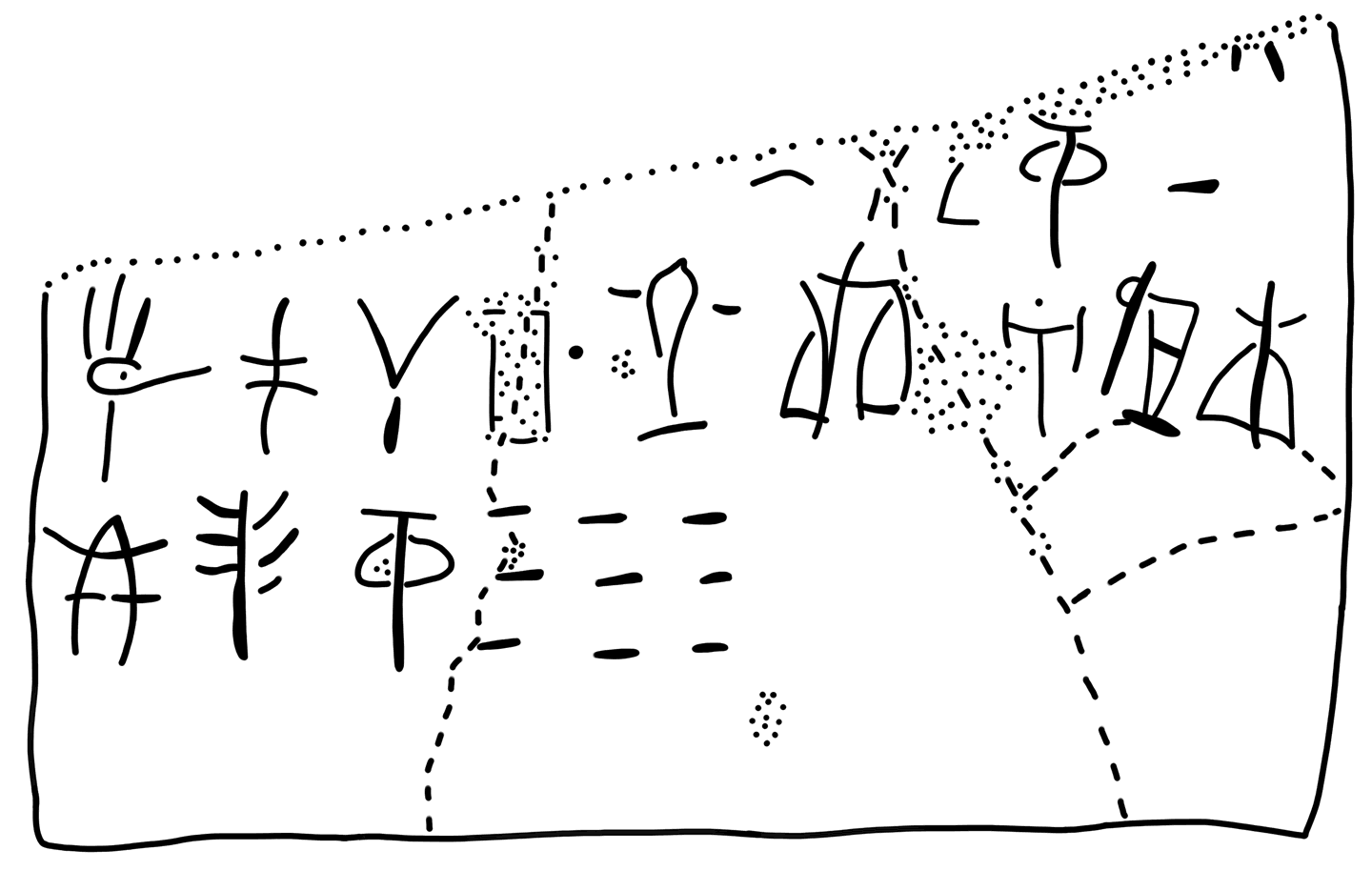Tracing of KH 10