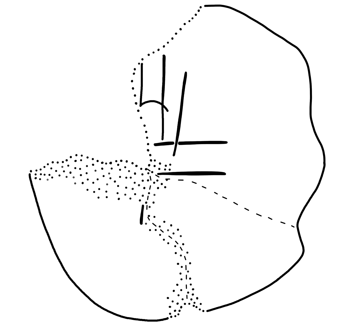 Tracing of KH Wc 2070a