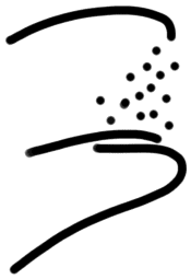 Sign AB81 ku, HT 110a, position 4