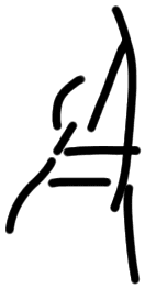Sign A301, HT 127b, position 8