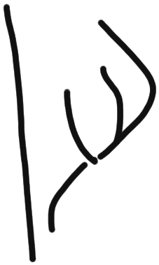 Sign AB73 mi, HT 135a, position 2