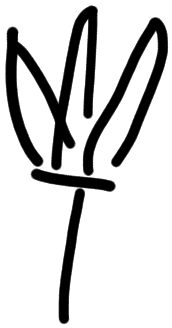 Sign AB122 OLIV, HT 21, position 14
