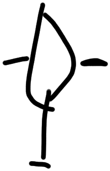 Sign AB16 qa, HT 86a, position 13