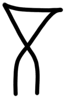 Sign A318, HT 94a, position 16