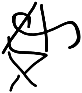 Sign AB45 de, HT 9a, position 6