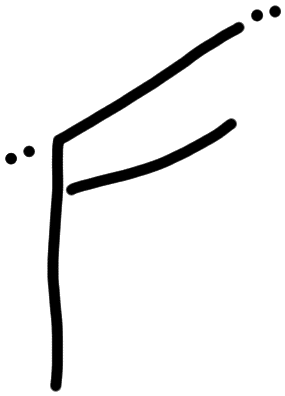 Sign A303, KH 21, position 1