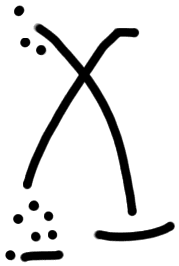 Sign AB46 je, KH 6, position 15