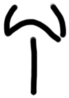 Sign AB26 ru, ZA 20, position 16