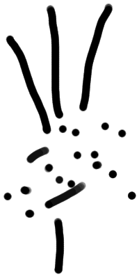Sign AB28 i, ZA 21b, position 1
